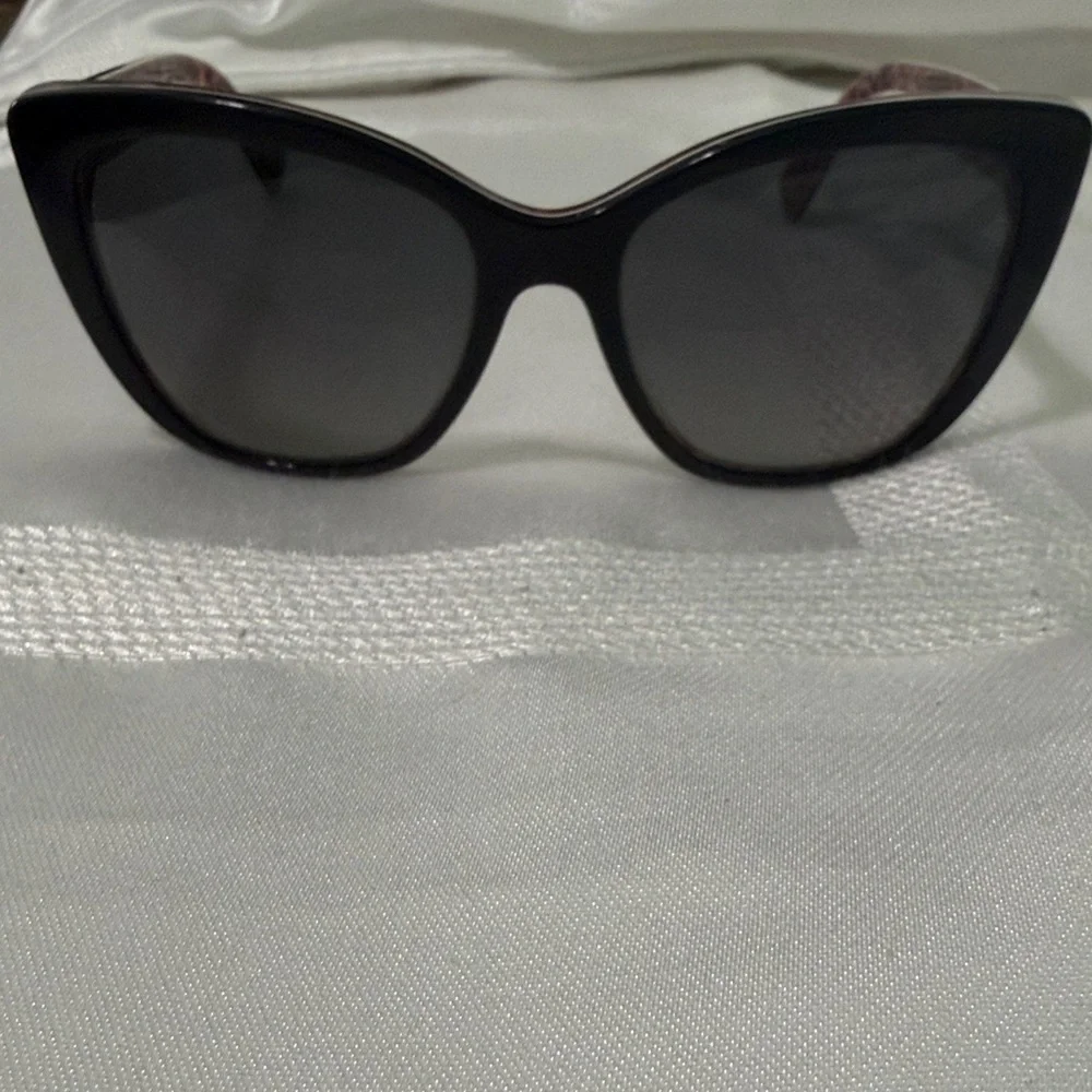 Dolce & Gabbana Black Cat-Eye Women's Sunglasses
